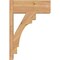 Ekena Millwork Merced Block Smooth Outlooker, Western Red Cedar, 7 1/2"W x 18"D x 26"H OUT08X18X26MRC05SWR - alternate 2